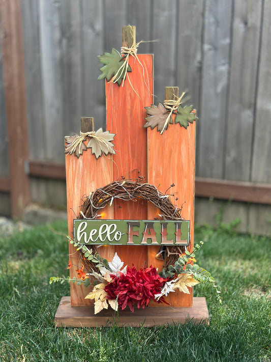 Lighted Pumpkin Porch Sign Workshop- August 8th @ 6pm
