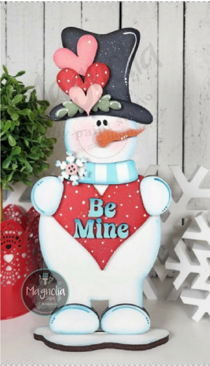 Winter Snowman Love