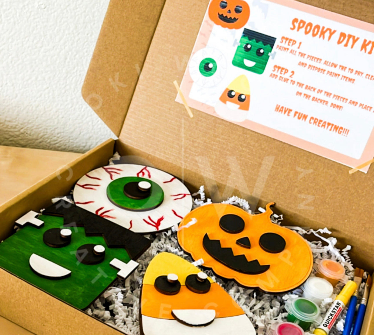 Kids Halloween DIY Kit