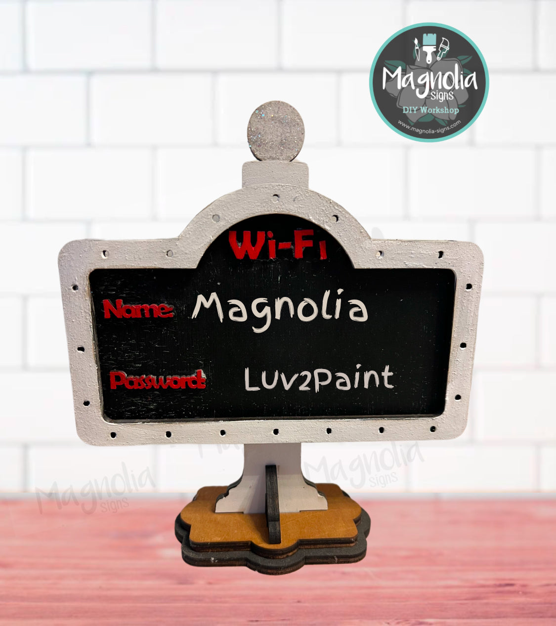 Interchangeable Mini Drop in Post Sign