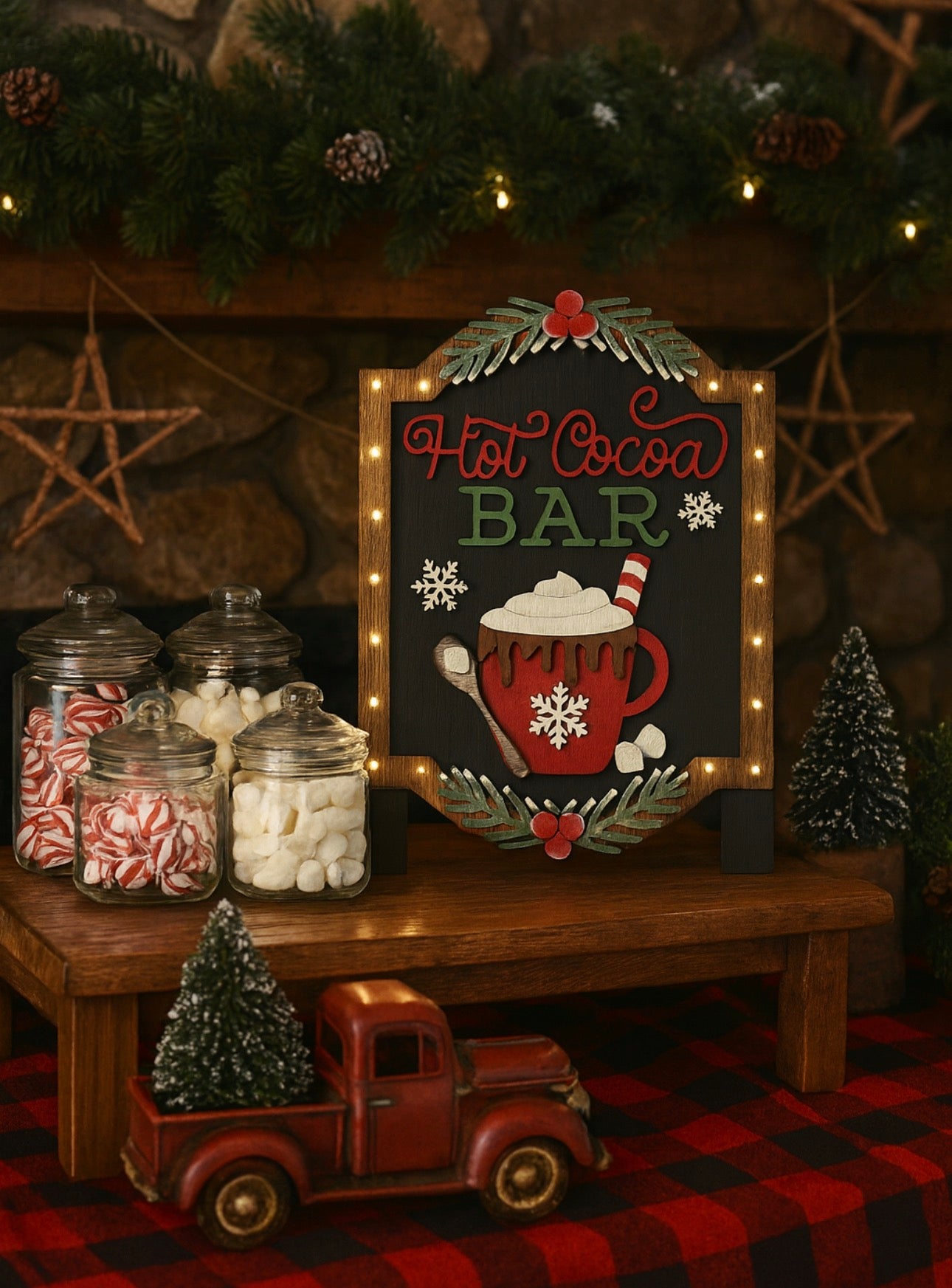 Lighted Hot Cocoa Bar Sign Workshop- 12/3/25 @ 5:30pm