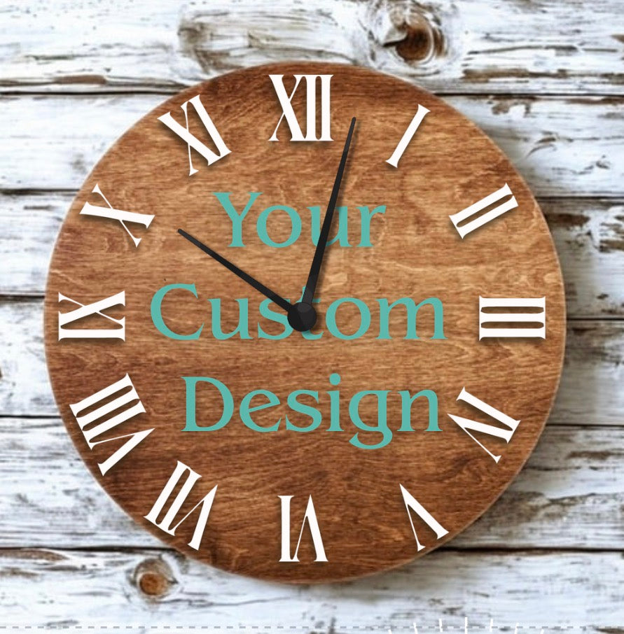 Date Night Large Clock Workshop-Friday 2/13 @ 6pm