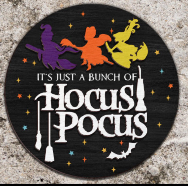 Hocus Pocus Doorhangers