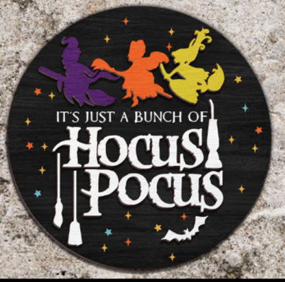 Hocus Pocus Doorhangers