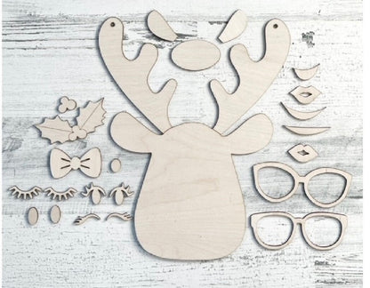 Kids Holiday Build-a-Character Kit