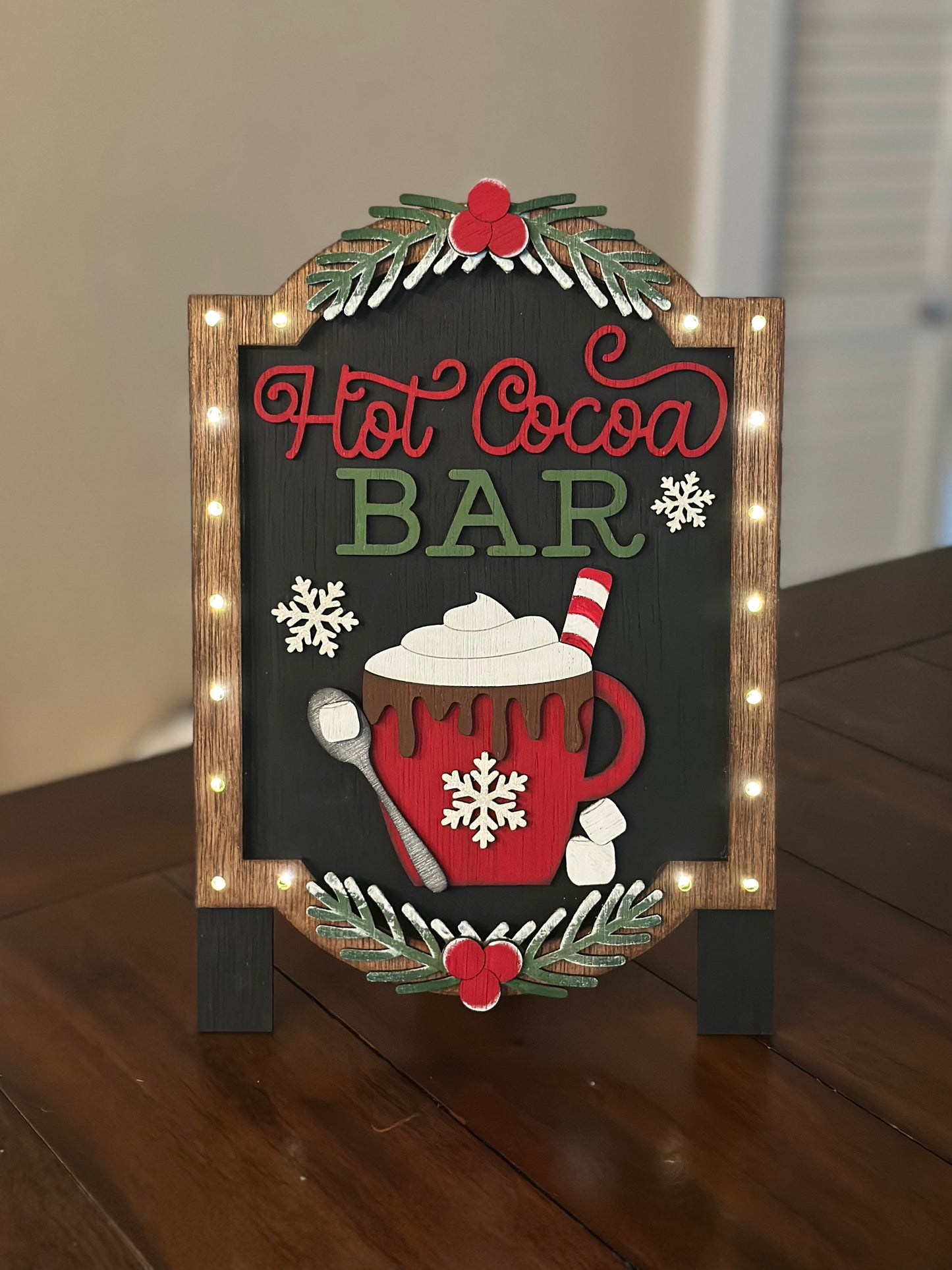 Lighted Hot Cocoa Bar Sign Workshop- 12/3/25 @ 5:30pm