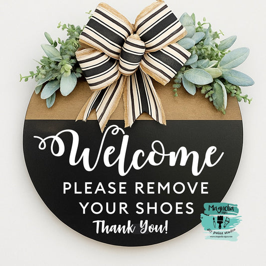 Welcome please remove your shoes