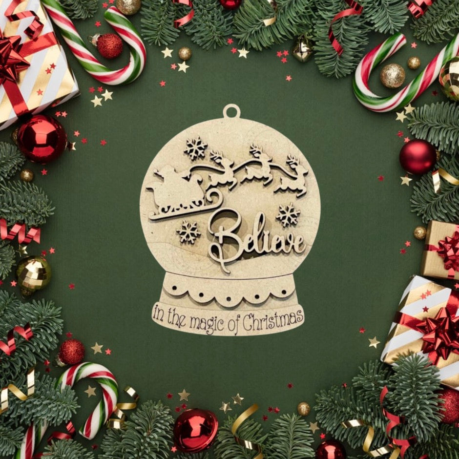 2025 DIY Holiday Ornament Bar