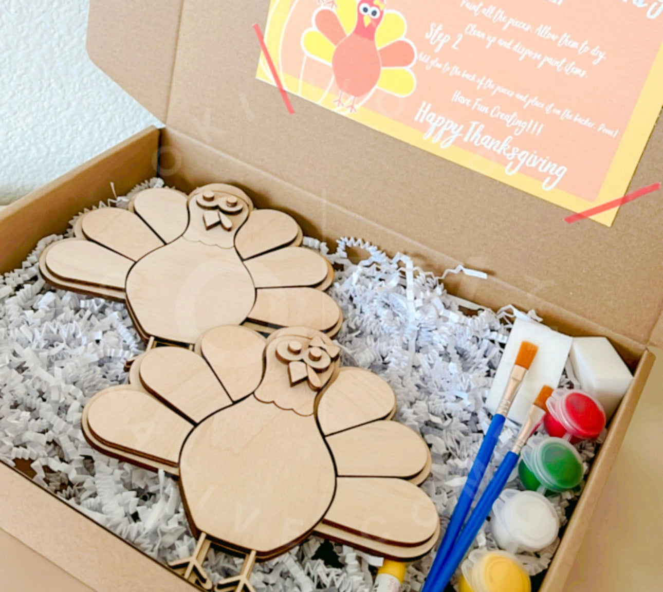 Kids Thanksgiving DIY Kit