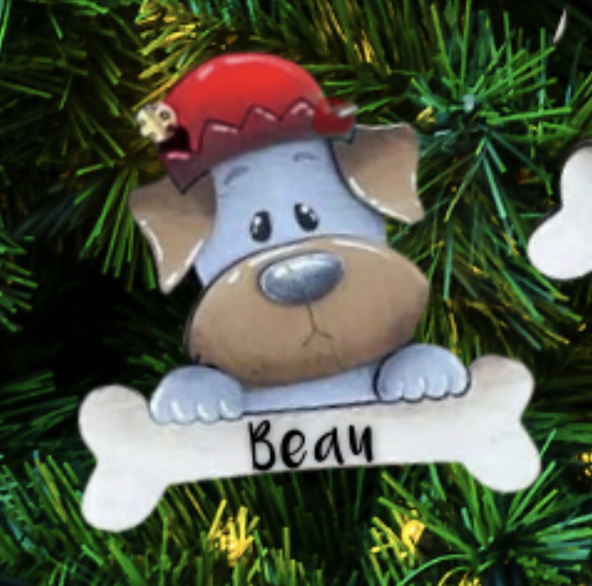 2025 Dog Name Ornaments