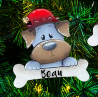 2025 Dog Name Ornaments