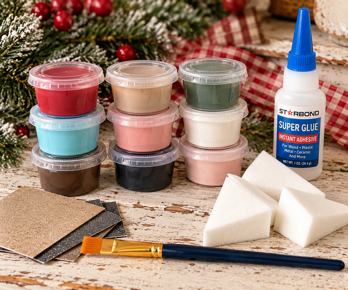 Christmas Ornament Paint-Along LIVE | Set of 4 + DIY Kit