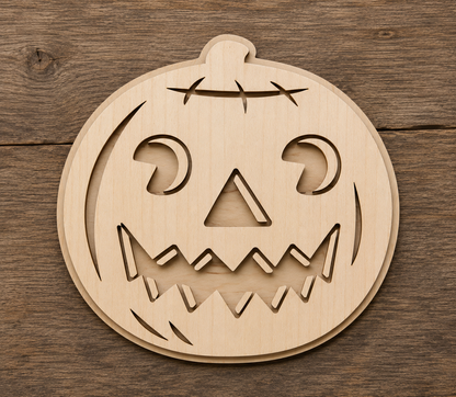 Vintage Inspired Pumpkin Doorhanger