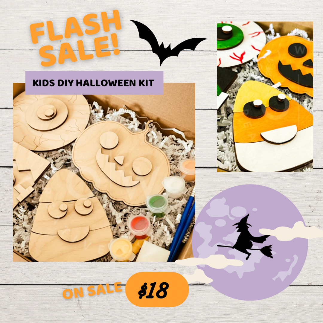 Kids Halloween DIY Kit