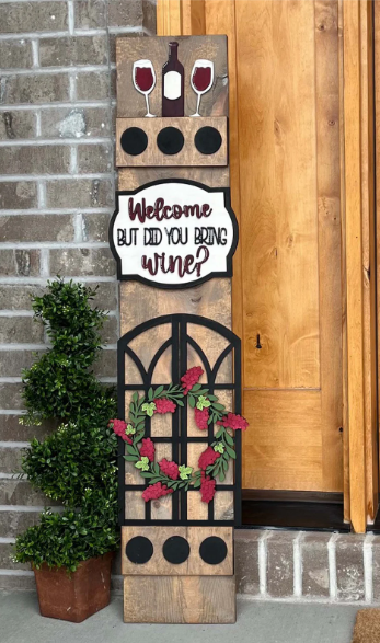 Interchangeable Porch Leaner