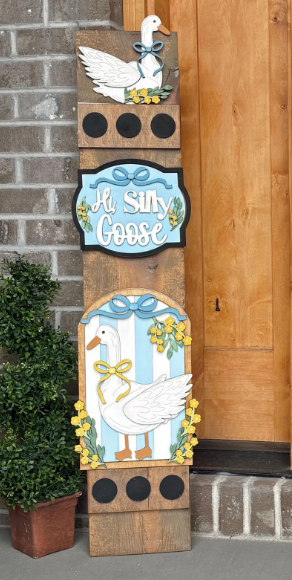 Interchangeable Porch Leaner