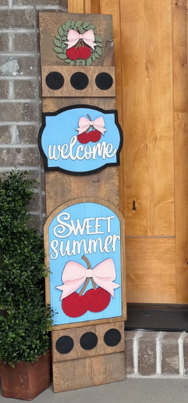 Interchangeable Porch Leaner