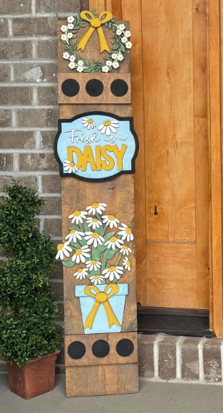 Interchangeable Porch Leaner