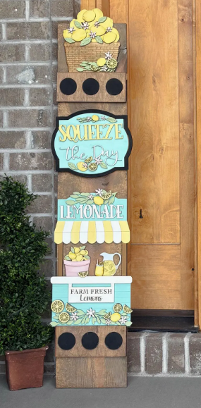 Interchangeable Porch Leaner