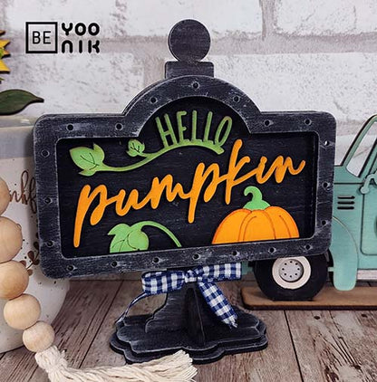 Interchangeable Mini Drop in Post Sign