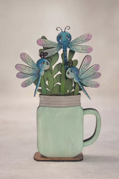 Mason Jar Mug Interchangeable