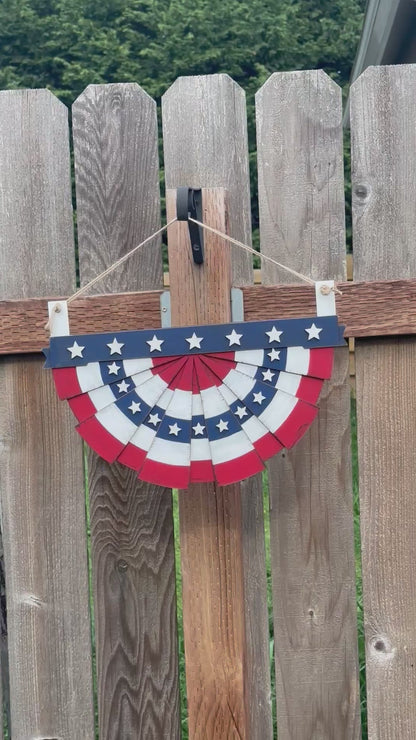 Patriotic Bunting Hanger