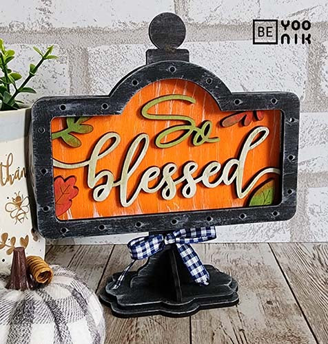 Interchangeable Mini Drop in Post Sign