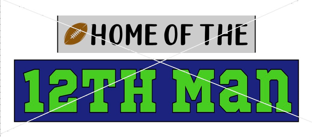 Seahawks Football Minis