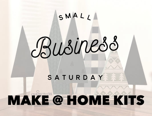Small Business Saturday Make at Home Kits