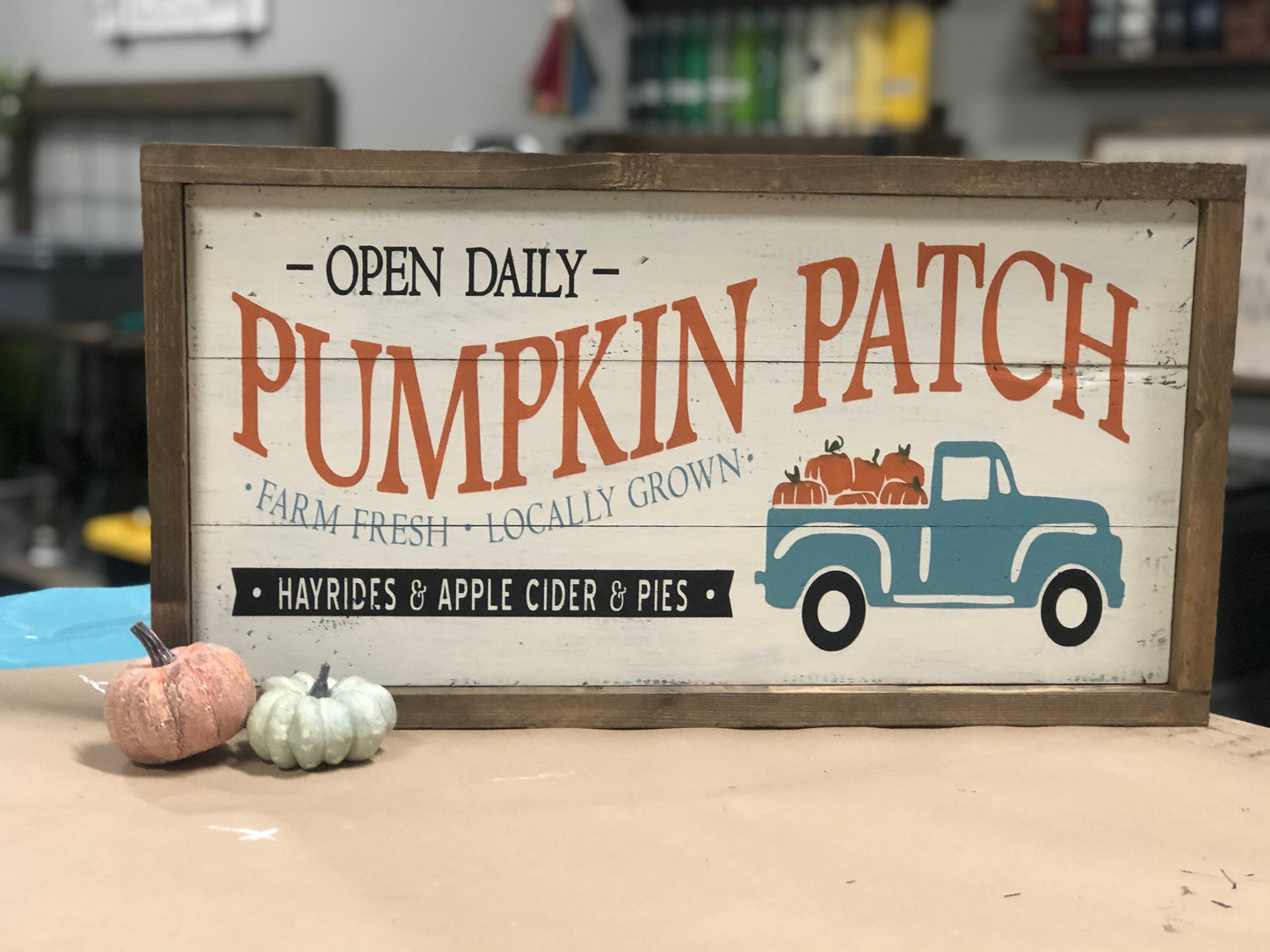 Pumpkin Patch Truck Open Daily