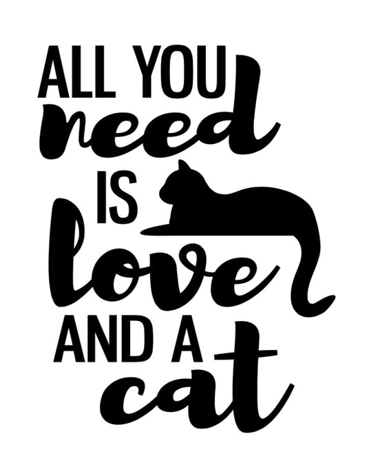 All you need is love and a cat