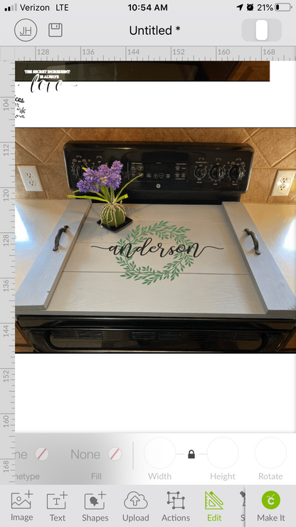 Noodle Board Stove Cover