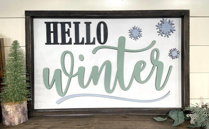 PRE-ORDER Winter Doorhanger Pre-Order