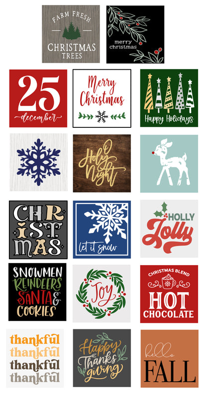 Fall and Winter Fun Size Make@Home Kits