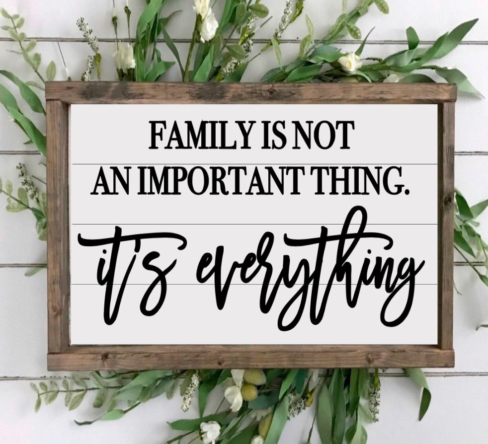 It’s everything