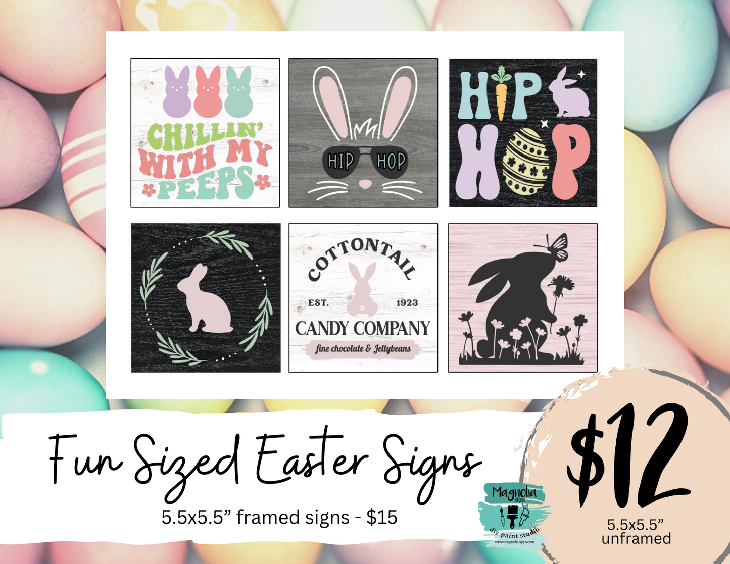Fun Sized Easter Signs 🐣