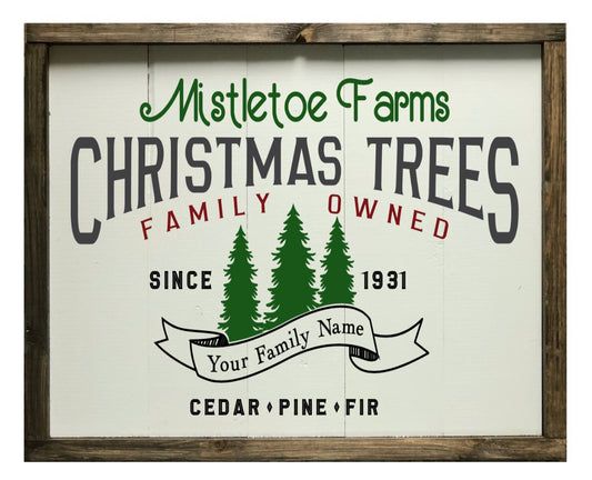 Mistletoe Farms- Personalized