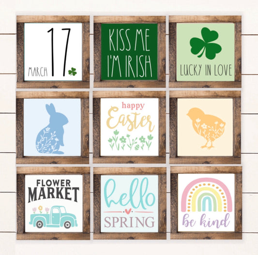 Fun Size Spring Signs