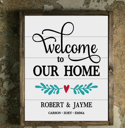 Welcome to our home
