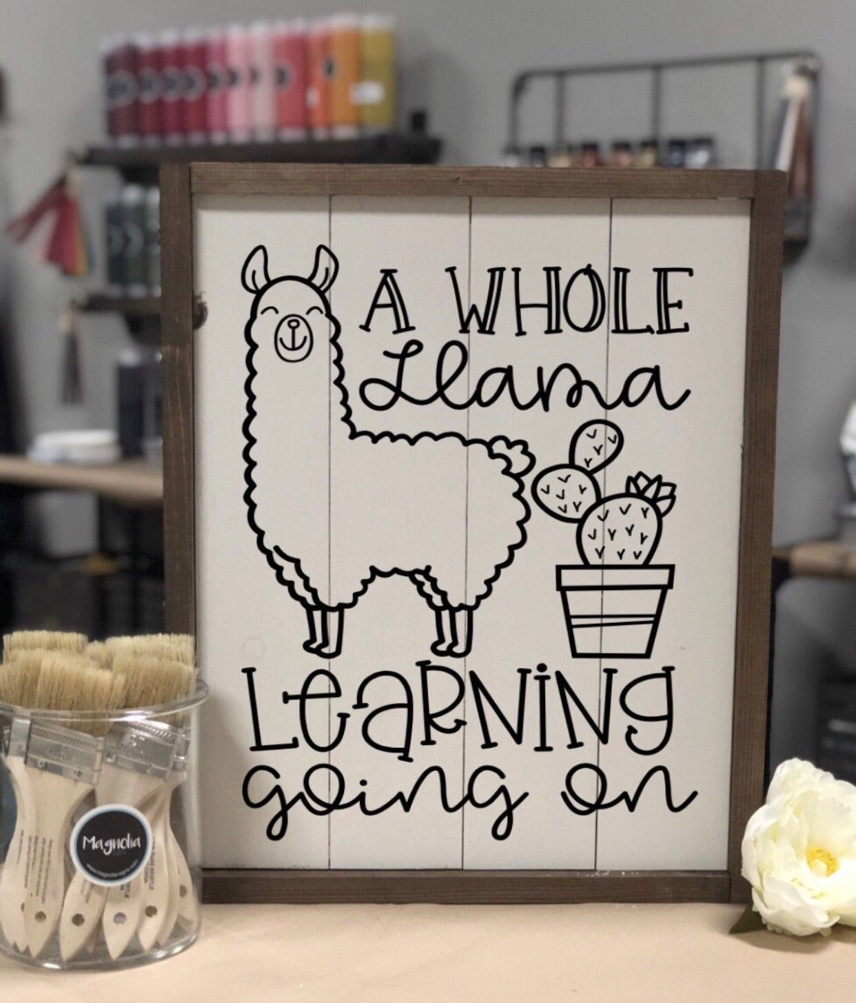 A whole LLAMA learning going on