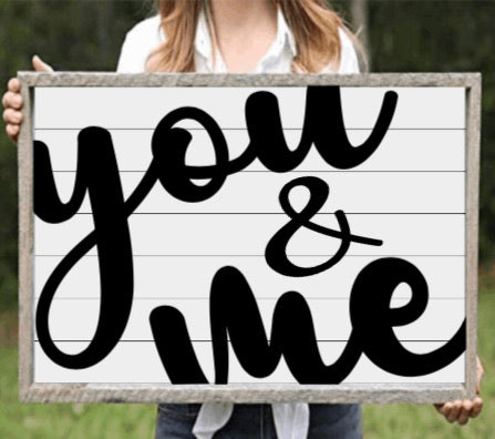XL Signs- Flat, Pallet or Shiplap Style