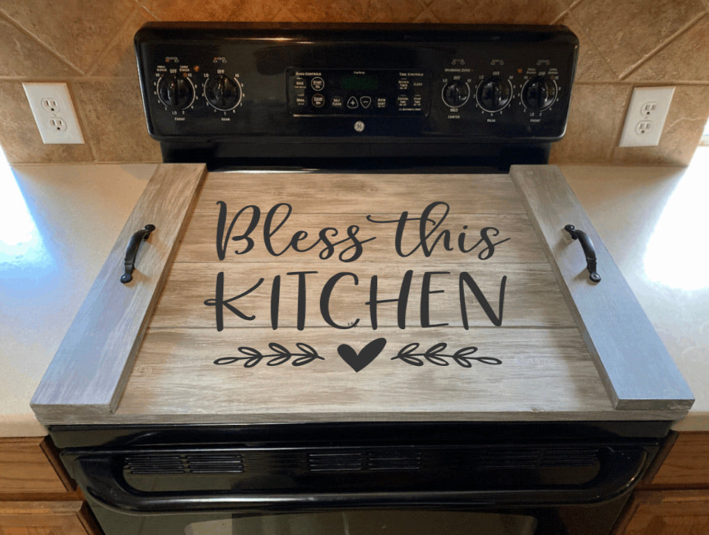  Stove top cover, Noodle Board, Stovetop, wooden stove