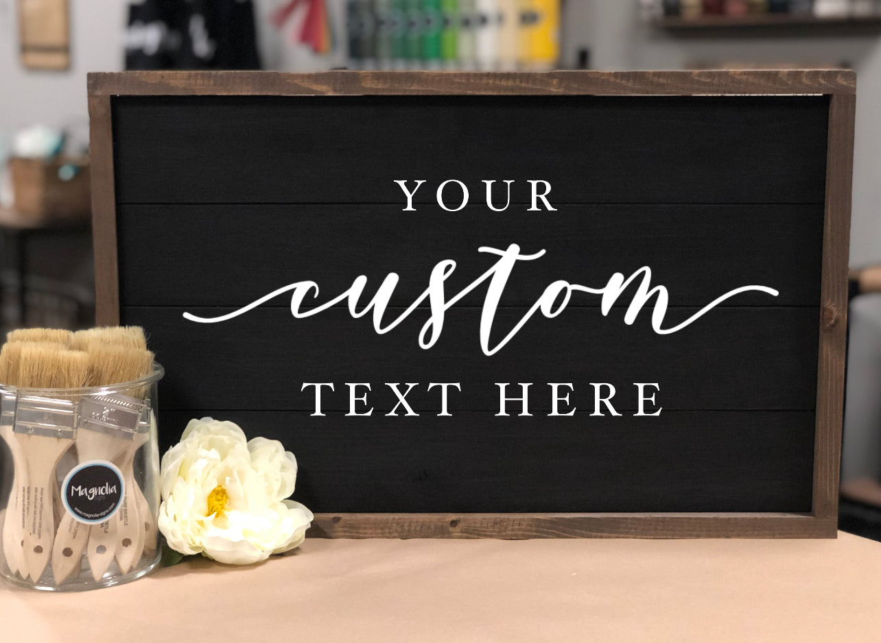 Custom Sign Request