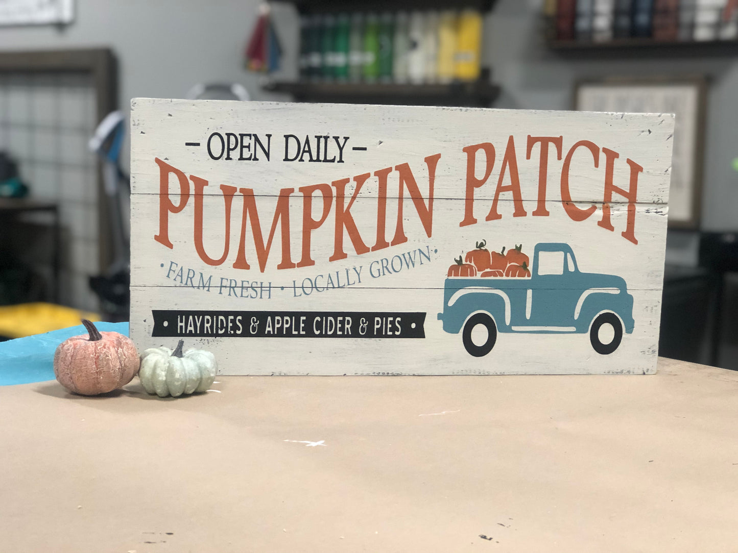 Pumpkin Patch Truck Open Daily