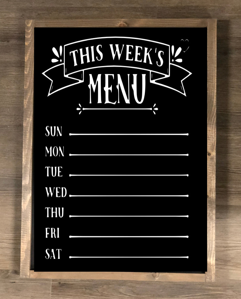 Chalkboard Calendar