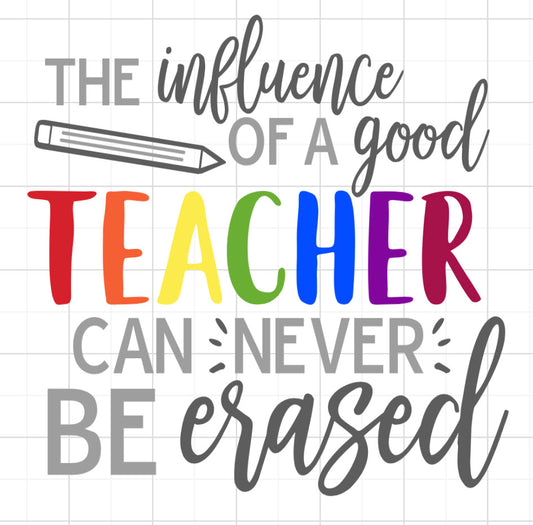 Influence of a good teacher