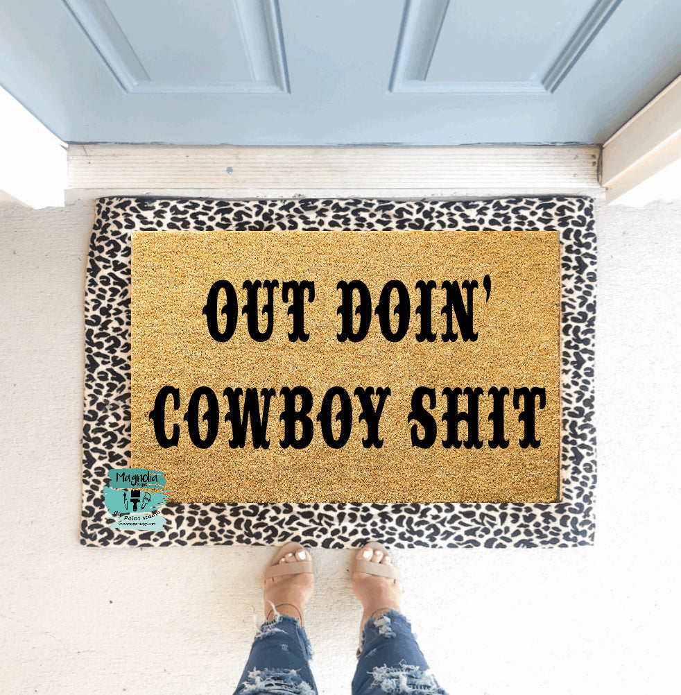 Western Boho Doormat