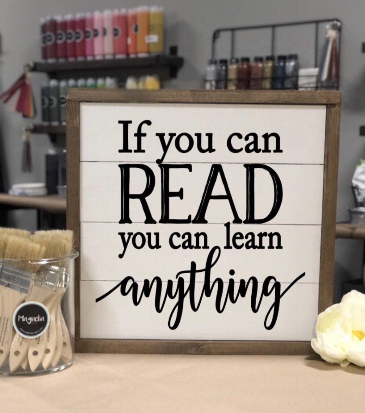 If you can read you can learn anything