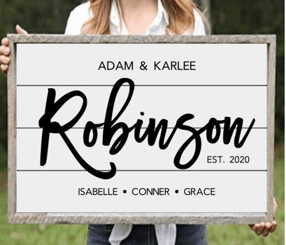 XL Signs- Flat, Pallet or Shiplap Style