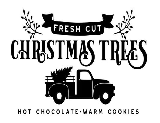 Fresh Cut Christmas Trees Truck 2